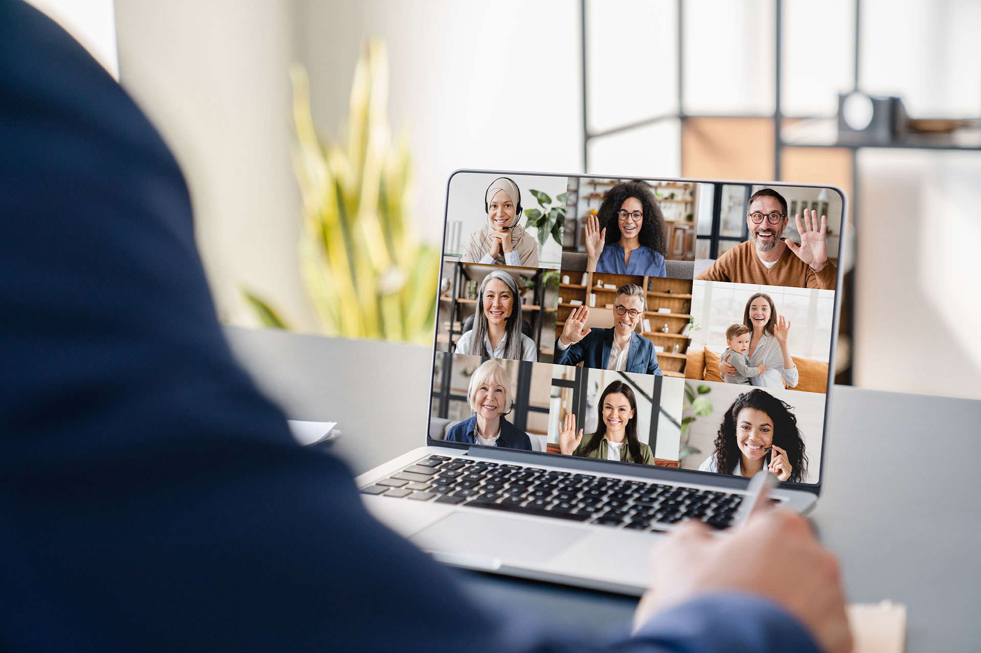Online study video call